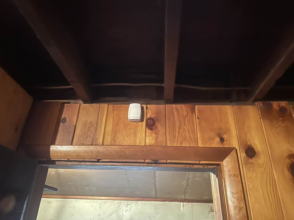 Completed home addition with new bedroom wing attached to existing house in Dallas PA.